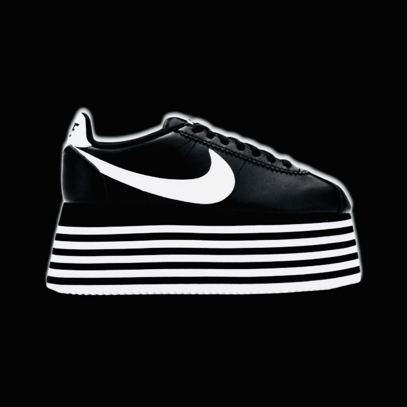 Comme des Garçons Cortez x Nike Runway Limited Edition Stacked Platform Sneakers