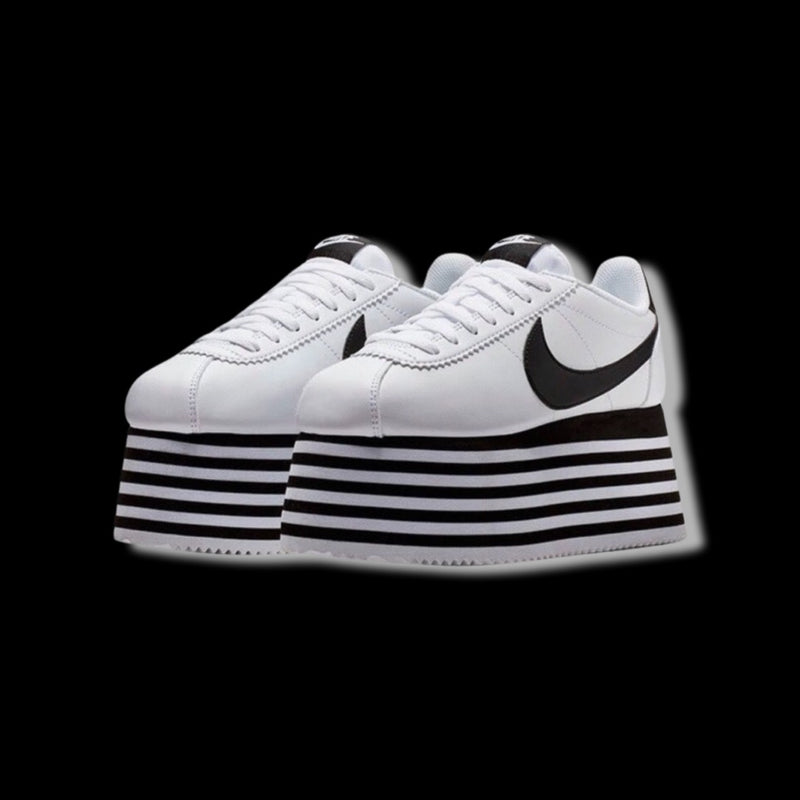 Comme des Garçons Cortez x Nike Runway Limited Edition Stacked Platform Sneakers