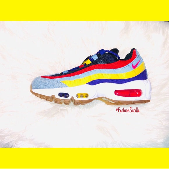 Nike Air Max 95 multicolor - Blue Denim