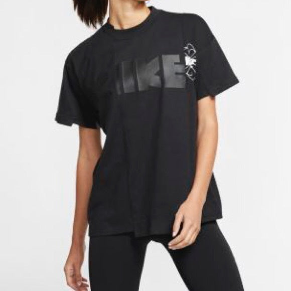 Nike x Sacai x Hybrid T-shirt - Black - obsidian