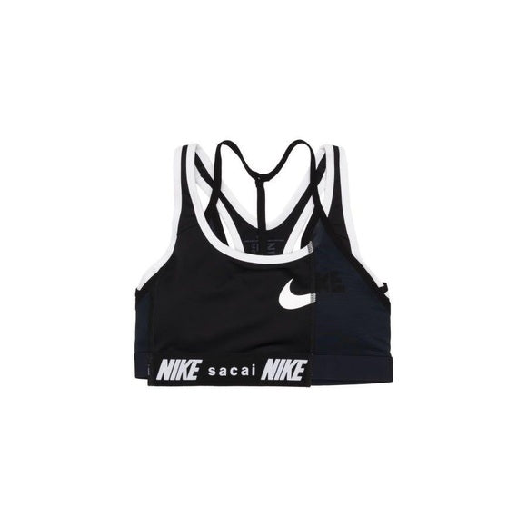 Nike x Sacai x Hybrid bra x (Black/Dark Obsidian)