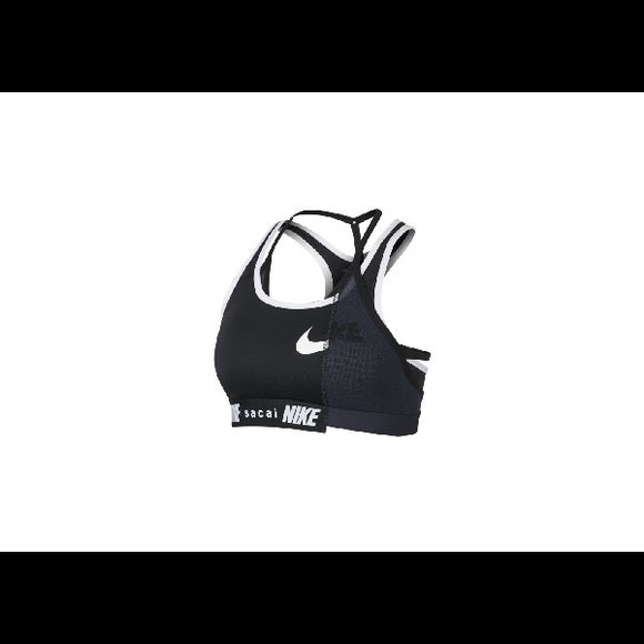 Nike x Sacai x Hybrid bra x (Black/Dark Obsidian)