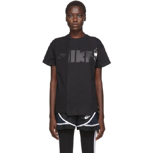 Nike x Sacai x Hybrid T-shirt - Black - obsidian