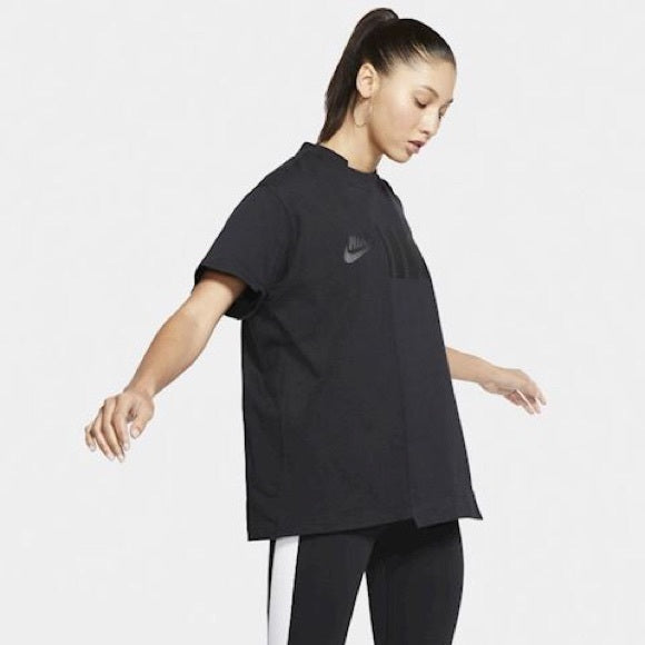 Nike x Sacai x Hybrid T-shirt - Black - obsidian