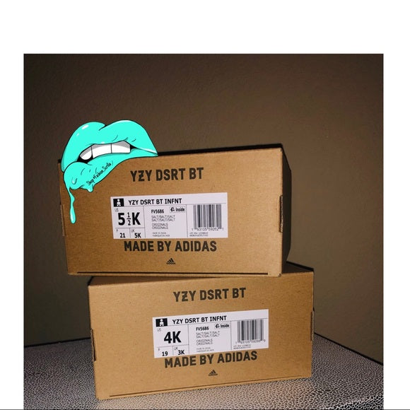 Yeezy desert boots infant (SALT)