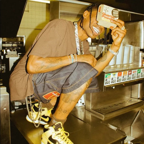 Travis Scott x Cactus Jack x McDonald’s Collaboration Smile Clutch crossbody bag