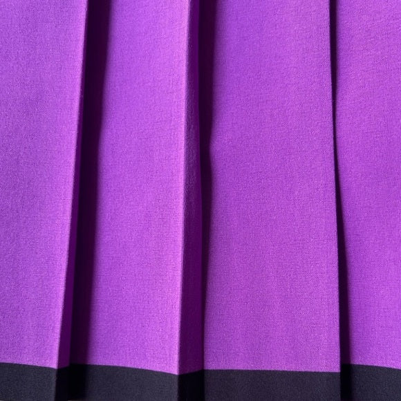 Vintage Nike Tennis Pleated Mini Sport Short Purple And Black Mini Skirt Victory Court