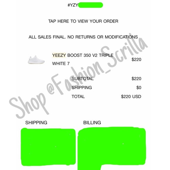 Yeezy 350 V2 Triple White Adidas Sneakers