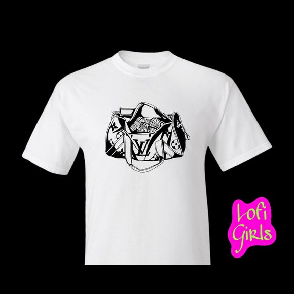 Luxury Money Bag Designer Ting Custom Lofi Girls Youth Shirt